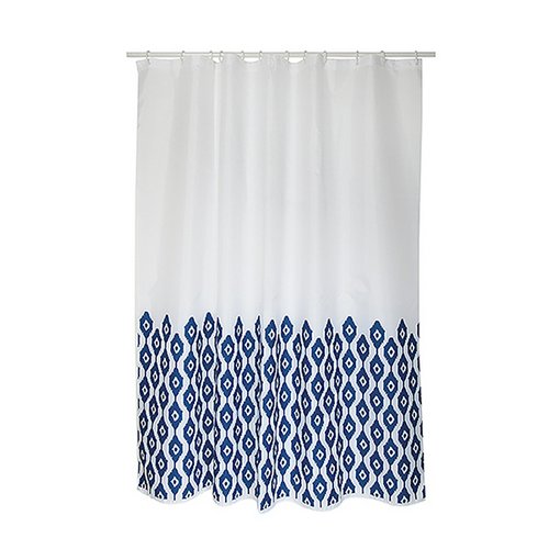 SPIRE TENDA PER DOCCIA IN TESSUTO POLIESTERE IKAT cm 180x200