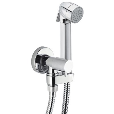 BOSSI 109-E57005 SET DOCCIA COMPLETO MOD. TALITA-GOM CON PULSANTE OTTONE