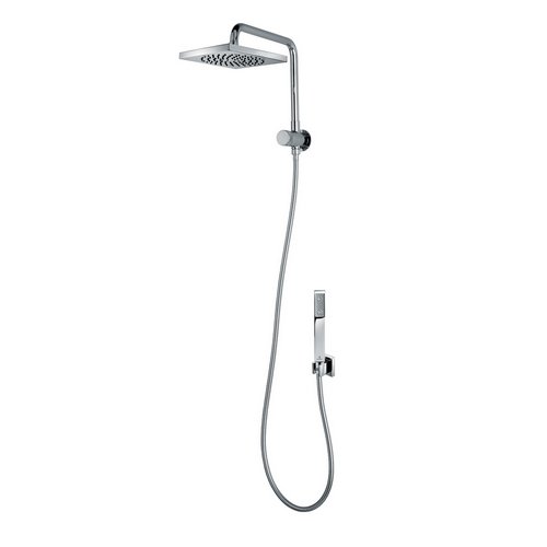 BOSSI 109-H89720 KIT BRACCIO DOCCIA CON SOFFIONE E DOCCETTA CUBE RENOVATION