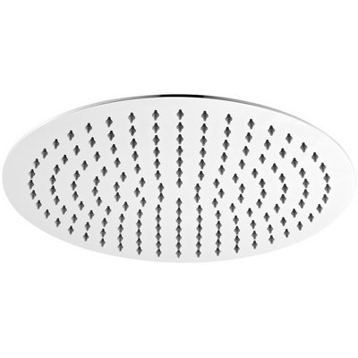 DH 110-DT01-350 SOFFIONE DOCCIA TONDO ULTRA SLIM ACCIAIO INOX