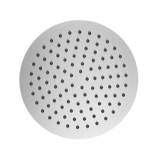 DH    SOFFIONE DOCCIA TONDO ULTRA SLIM ACCIAIO INOX Diam. 400 mm