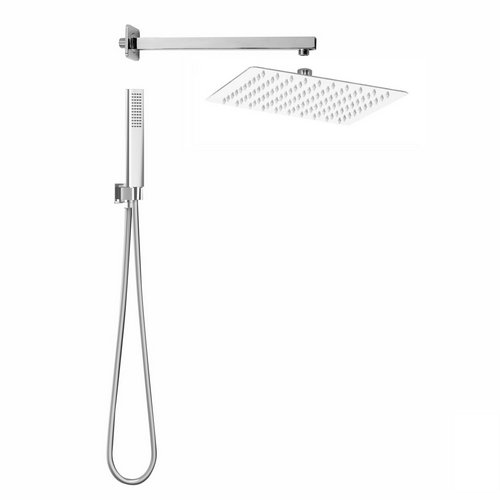 METAF 110-M2310-CR KIT SOFFIONE DOCCIA QUADRATO SLIM TOP LINE