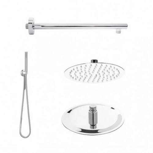 METAF KIT SOFFIONE DOCCIA RESTYLING SMART- TONDO Cromo Lucido
