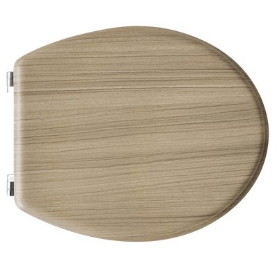 FERID 111-2238 SEDILE WC UNIVERSALE IN LEGNO ROVERE SBIANCATO