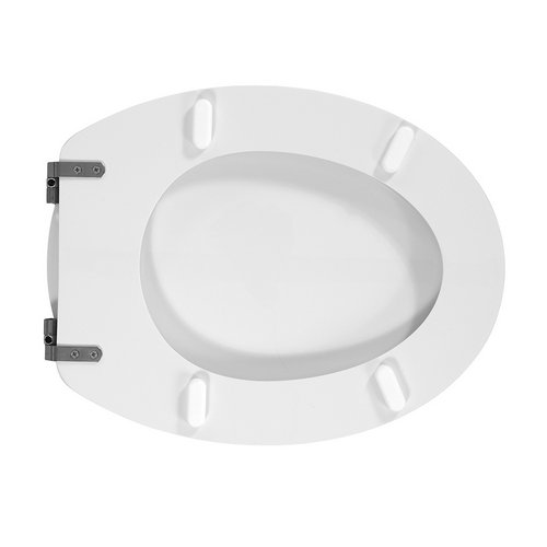 CW    SEDILE WC PER ALTHEA VASO FLO' FORMA 1 Bianco - Cerniere A passanti