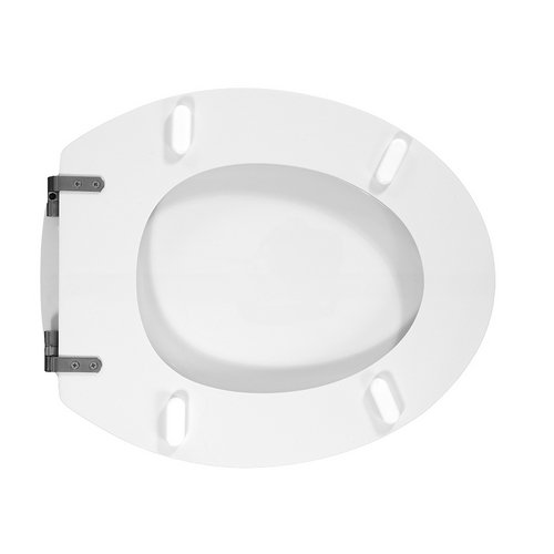 CW    SEDILE WC PER ALTHEA VASO SOFT60 FORMA 1 Bianco - Cerniere A passanti