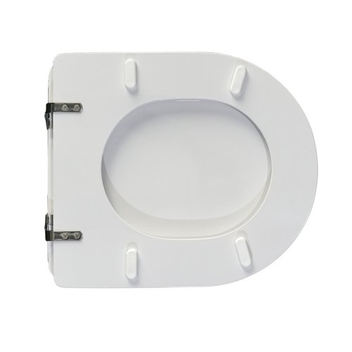 CW    SEDILE WC PER ALTHEA VASO SMART FORMA 6 Bianco - Cerniere C espansione