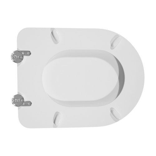 CW    SEDILE WC PER CESAME VASO SINTESI FORMA 6 Bianco - Cerniere A passan