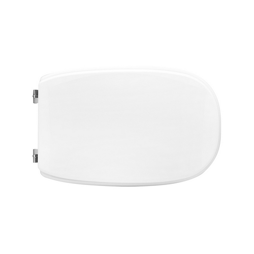 CW    SEDILE WC PER DOLOMITE VASO CRISTALLO FORMA 10 Bianco - Cerniere C espansione