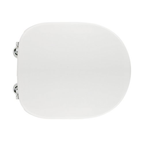 DH    SEDILE WC PER ESEDRA VASO MY FAIR FORMA 6 Bianco - Cerniere A passanti