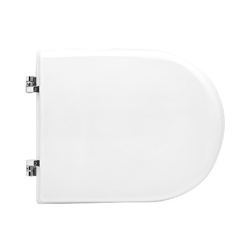 DH    SEDILE WC PER FLAMINIA VASO LINK FORMA 7 Bianco -Cerniere C espansione
