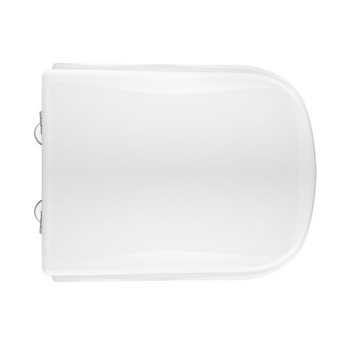 DH    SEDILE WC PER GLOBO VASO STONE 52 FORMA 8 Bianco - Cerniere C espansion