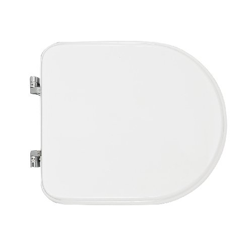 DH    SEDILE WC PER KERASAN VASO FLO 48 FORMA 6 Bianco - Cerniere C espansion