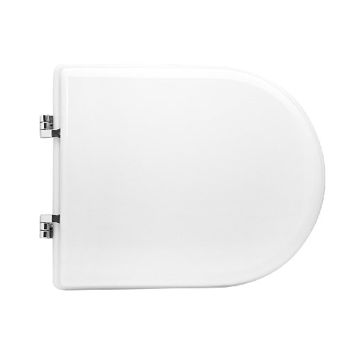 DH    SEDILE WC PER OLYMPIA VASO VOGUE FORMA 7 Bianco - Cerniere A passanti