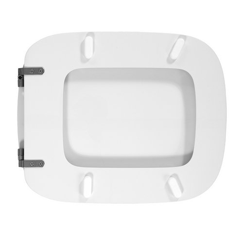 CW    SEDILE WC PER POZZI GINORI VASO Q3 FORMA 8 Bianco - Cerniere C espansione