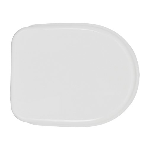 DH    SEDILE WC PER SANINDUSA VASO AVEIRO FORMA 6 Bianco - Cerniere A passanti