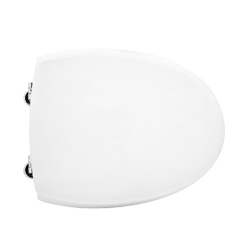 DH    SEDILE WC PER SIMAS VASO BIARRITZ FORMA 4 Bianco - Cerniere A passanti
