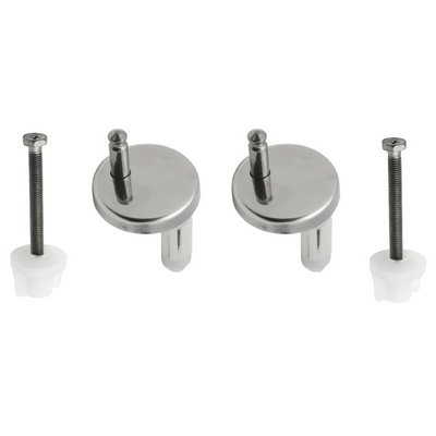 DH 111-308 CERNIERA SINGOLA REGOLABILE PASSANTE/ESPANSIONE IN ACCIAO INOX