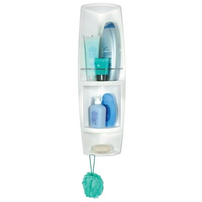 DH 120-312 ANGOLIERA PER DOCCIA MODELLO AIRONE  BIANCA