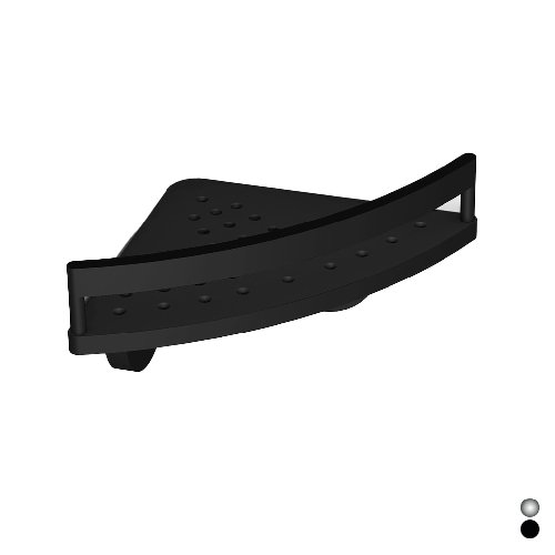 KOEMO ANGOLARE DOCCIA CON BARRIERA KATAY Nero cm 27,7 x h.9,5 x 15,6