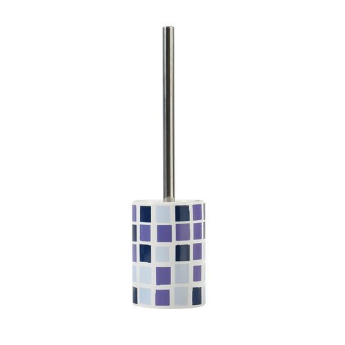 SPIRE PORTA SCOPINO BASE CERAMICA MOSAIKO BLU Mosaico Blu