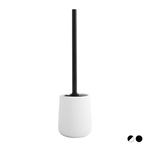 SPIRE PORTA SCOPINO MAONIE CON SUPPORTO IN CERAMICA Nero Opaco