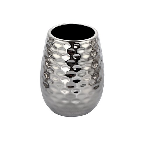 SPIRE PORTA SPAZZOLINO IN CERAMICA PHOENIX Argento