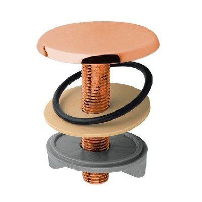 PB 126-KP535-BR TAPPO COPRIFORO IN OTTONE