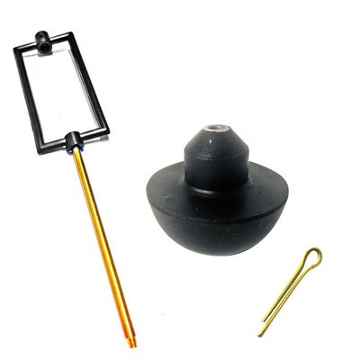 DH 130-602 ASTINA DI SOLLEVAMENTO + COPPIGLIA + VALVOLINA P/BATTERIA DI SCARICO