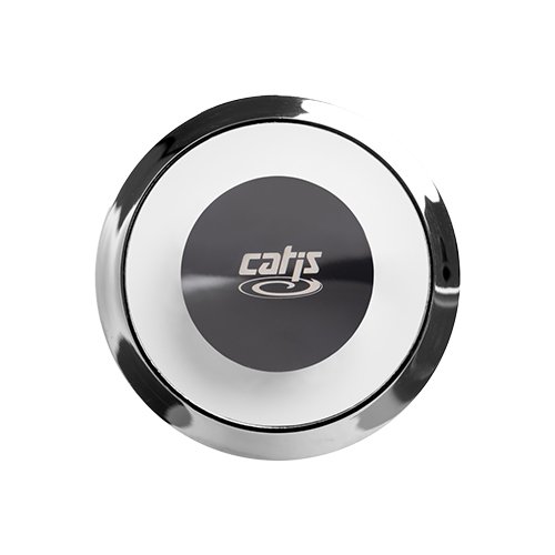 CATIS PULSANTE CATIS PER ECOSTOP Bianco-Cromo