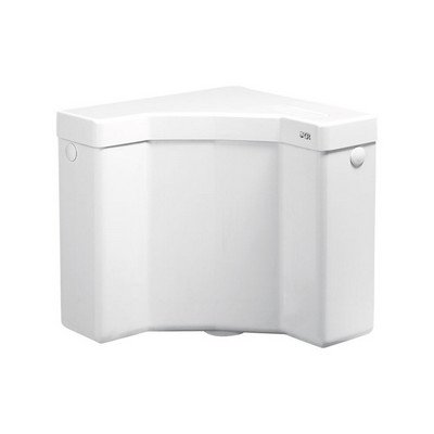 CR 132-802 CASSETTA DI SCARICO IN PVC AD ANGOLO