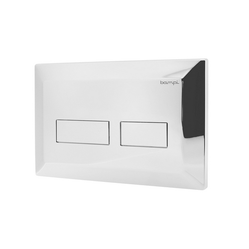 BAMPI PLACCA DOPPIO SCARICO QUEEN Cromo