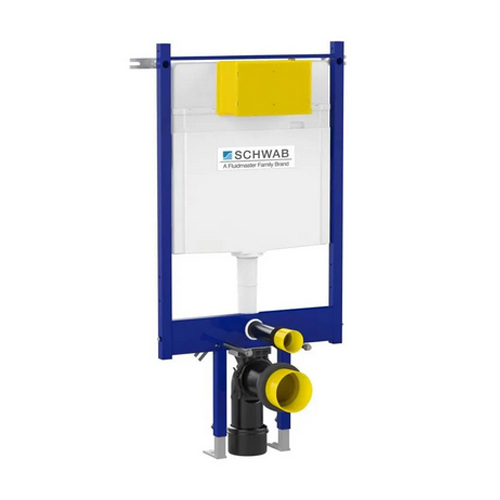 FLUID MODULO PER WC SOSPESO CASSETTA INCASSO DUPLO WC 199 SLIM 3-6 lt