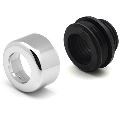 PUCCI 133-971331 MORSETTO COMBINATO CON COPRIMORSETTO CROMATO DIAM 48-58 MM