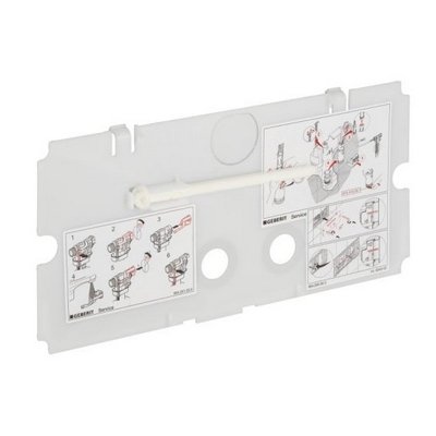 GEBER 133-G240512-001 PLACCA DI PROTEZIONE PER CASSETTE TWINLINE