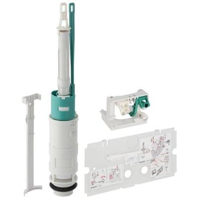 GEBER 133-G240516-001 KIT SOSTITUZIONE TWICO DA 1 A 2 TASTI PER CASS. 100.700 GEBERIT