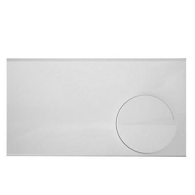 KARIB 133-K300003-BI PLACCA BIANCA CON COMANDO SERIE 2000