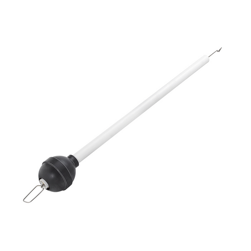 DH    ASTA COMPLETA PER CASSETTA INCASSO CON SFERA mm 470 lt. 14