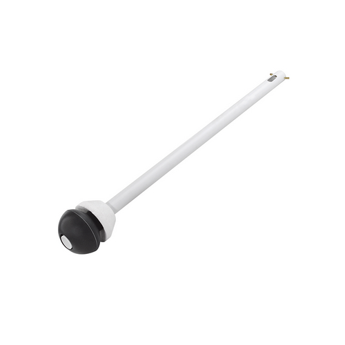 DH    ASTA COMPLETA PER CASSETTA INCASSO LT 14 CON SFERA mm 435 lt. 14