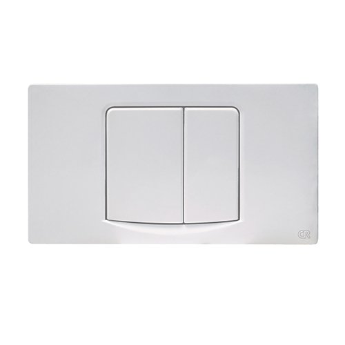 CR    PLACCA PIATTA 2 TASTI SMILE PER CASSETTA INCASSO FUSION Cromo
