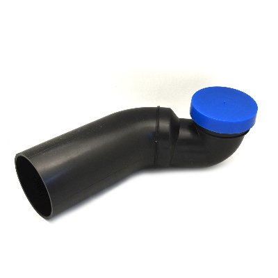 OLIVE 133-V622-007 CURVA WC ORIZZONTALE CON OR E TAPPO