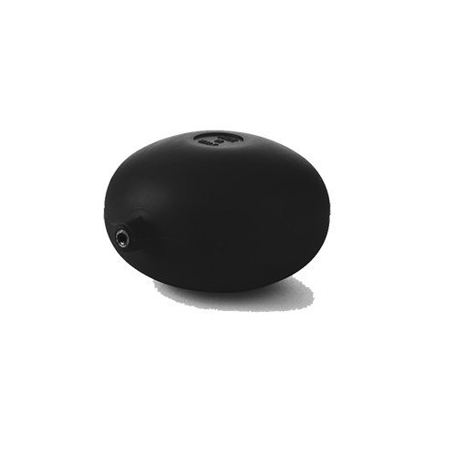 IKARO 134-0510-N090 SFERA IN PLASTICA PIATTA PER ASTE TONDE