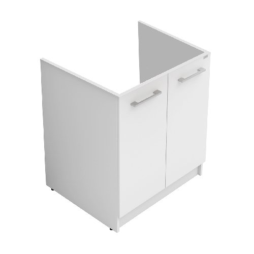 DOLOM MOBILE SOTTOLAVATOIO REVINE BIANCO CON ASSE Bianco - LxPxH 61x50x81 cm