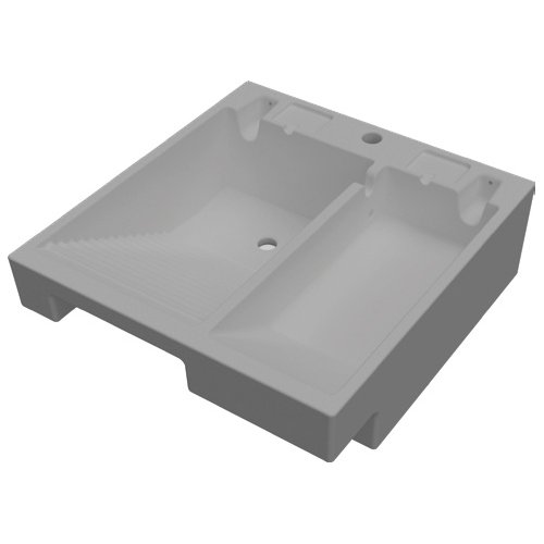 senza LAVATOIO IN POLIETILENE PILAV Cm 70x75x30