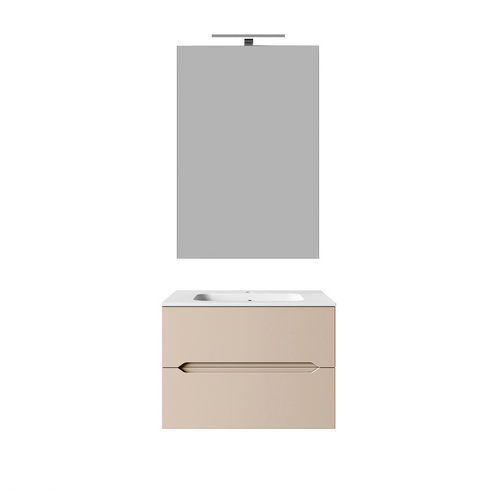 DH    MOBILE SOSPESO LINEA TALIA DA 60 CM Larice Bianco