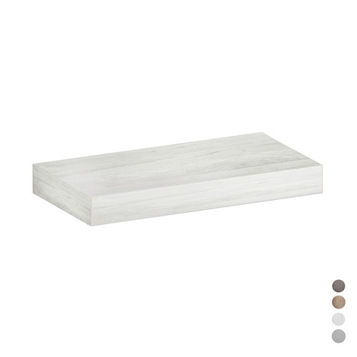 DH    MENSOLA PER LAVABO MOD. UNIKA H 10 cm 140x46xH.10 Olmo Cemento