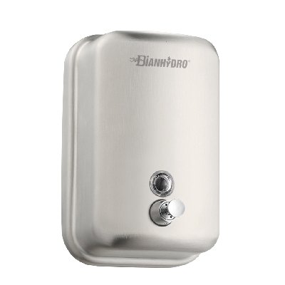 DH 150-403-05 DISPENSER DI SAPONE LIQUIDO A PARETE IN ACCIAIO