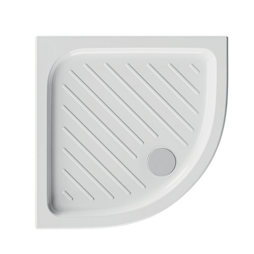 DOLOM PIATTO DOCCIA ANGOLARE IN CERAMICA DOLOMITE GEMMA 2  H. 7 cm 90 x 90 H. 7