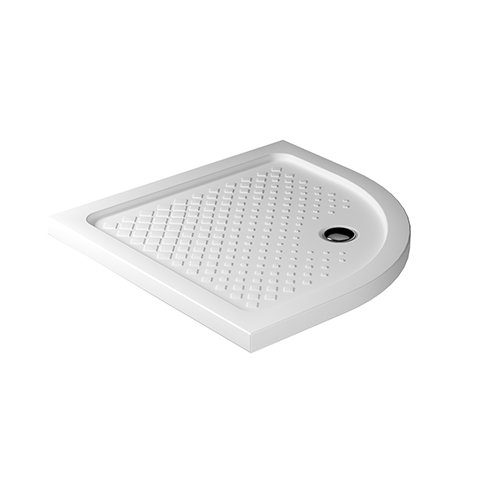 GALAS 179-G06130-80 PIATTO DOCCIA ANGOLARE IN CERAMICA H. 6