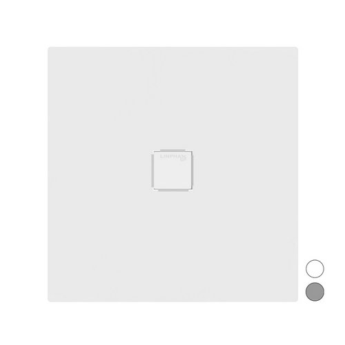 LINPH PIATTO DOCCIA MOD. HARMONY QUADRATO Bianco - cm 90 x 90